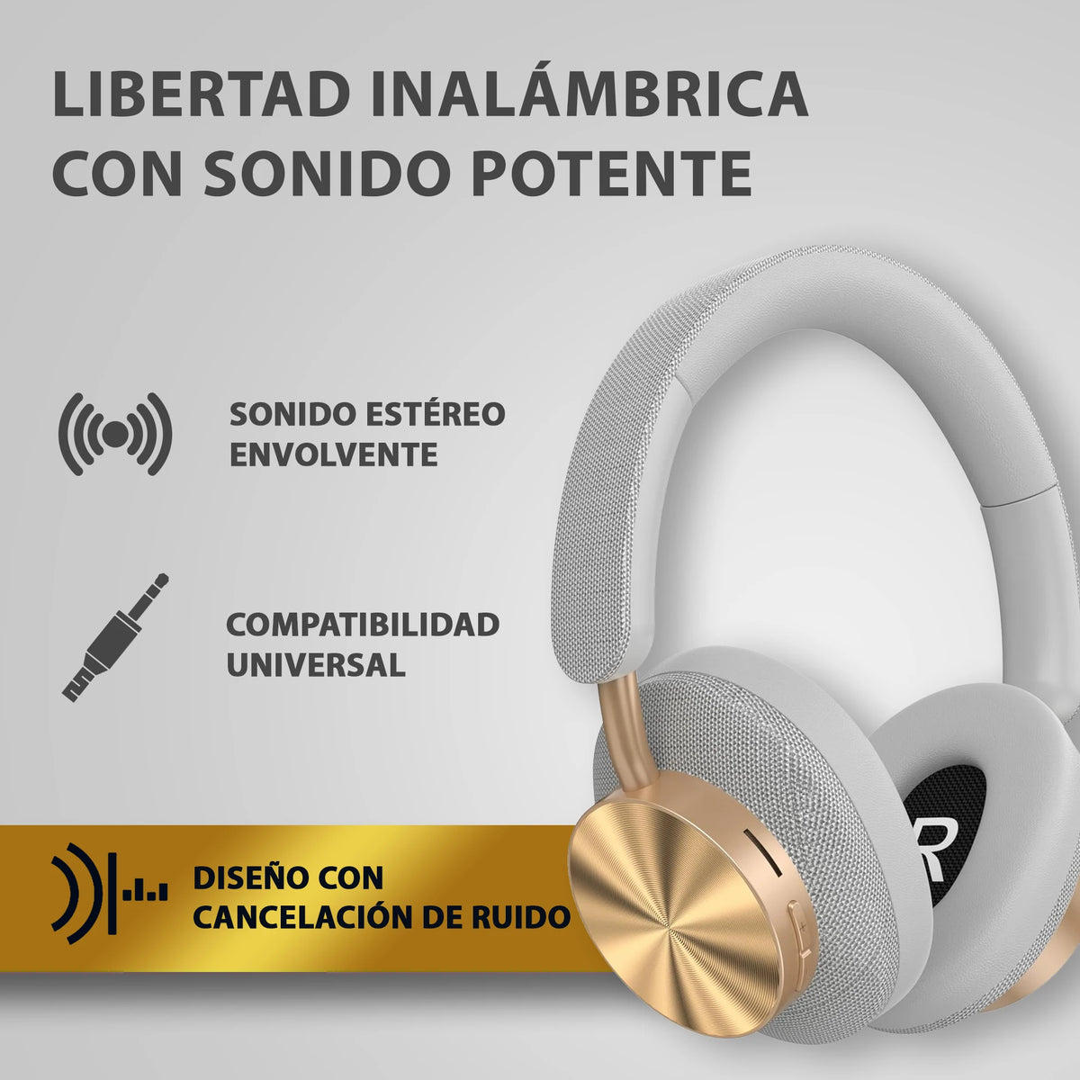 Wireless Bluetooth 5.3 Headband Headphones TEISCHE with Powerful Bass and 40 Hours Playtime, designed for sports with removable 3.5mm audio jack, lightweight at 280g, and optimized sound for a premium music experience.