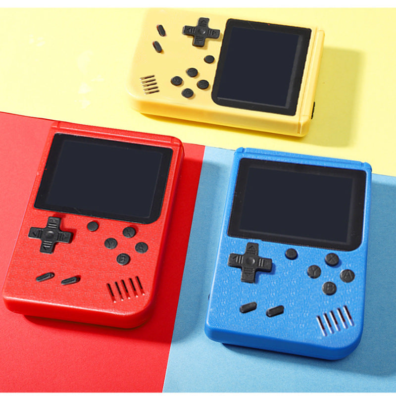 Consola de juegos portátil Douyin transfronteriza 400 en 1, consola de juegos retro nostálgica para niños, mini consola de juegos portátil para juego individual y doble